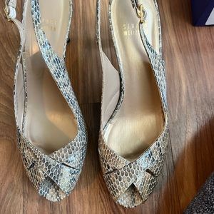 Stuart Weitzman Snakeskin Heels
